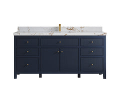 Sonoma 72 in W x 22 in D Free Standing Reeded Single Sink Bathroom Vanity - photo 34