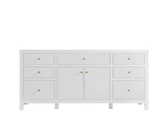 Sonoma 72 in W x 22 in D Free Standing Reeded Single Sink Bathroom Vanity - photo 7
