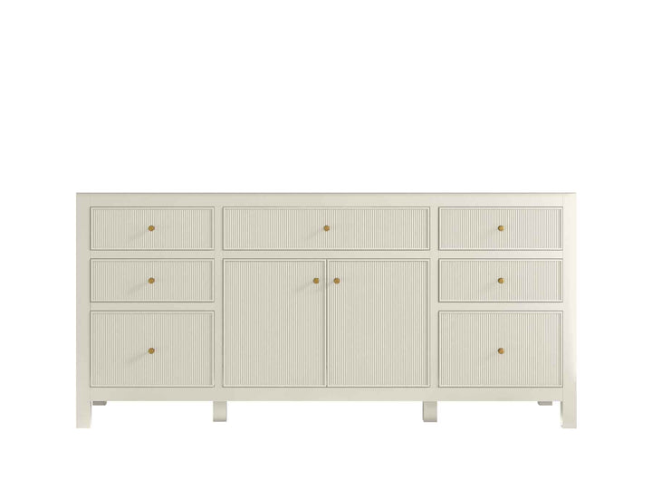 Sonoma 72 in W x 22 in D Free Standing Reeded Single Sink Bathroom Vanity - photo 5