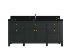 Sonoma 72 in W x 22 in D Free Standing Reeded Single Sink Bathroom Vanity - photo 11