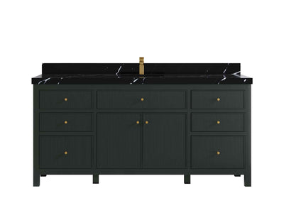 Sonoma 72 in W x 22 in D Free Standing Reeded Single Sink Bathroom Vanity - Willow Bath and Vanity