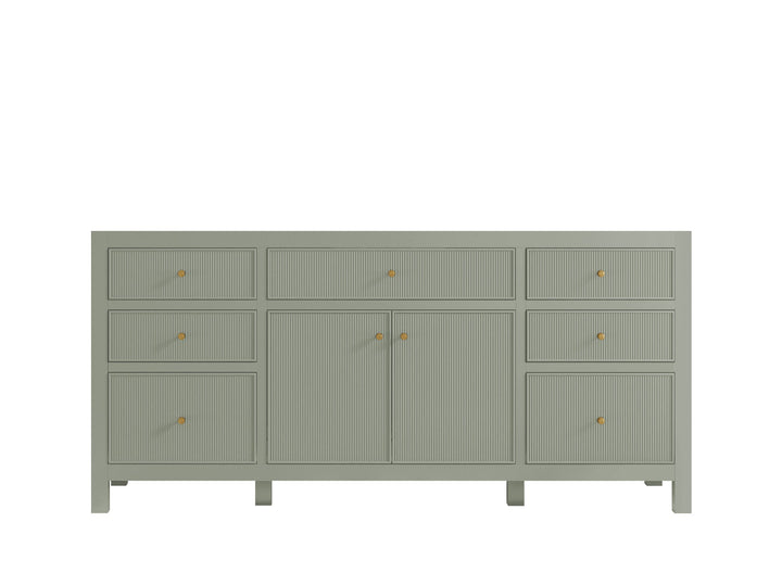 Sonoma 72 in W x 22 in D Free Standing Reeded Single Sink Bathroom Vanity - photo 6