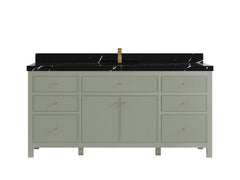 Sonoma 72 in W x 22 in D Free Standing Reeded Single Sink Bathroom Vanity - photo 14