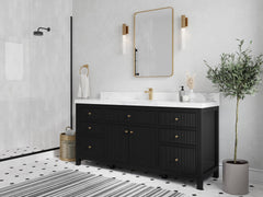 Sonoma 72 in W x 22 in D Free Standing Reeded Single Sink Bathroom Vanity - photo 2