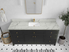 Sonoma 72 in W x 22 in D Free Standing Reeded Single Sink Bathroom Vanity - photo 19