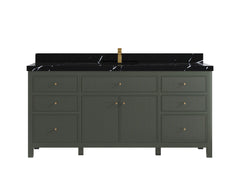 Sonoma 72 in W x 22 in D Free Standing Reeded Single Sink Bathroom Vanity - photo 21