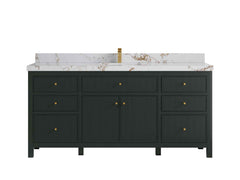 Sonoma 72 in W x 22 in D Free Standing Reeded Single Sink Bathroom Vanity - photo 33