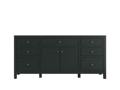 Sonoma 72 in W x 22 in D Free Standing Reeded Single Sink Bathroom Vanity - Willow Bath and Vanity