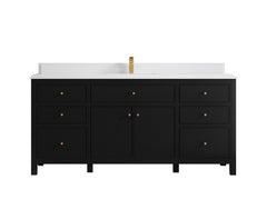 Sonoma 72 in W x 22 in D Free Standing Reeded Single Sink Bathroom Vanity - photo 27