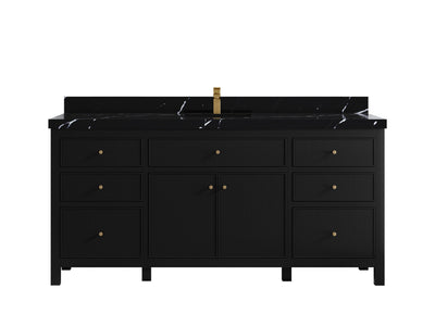 Sonoma 72 in W x 22 in D Free Standing Reeded Single Sink Bathroom Vanity - Willow Bath and Vanity