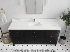 Sonoma 72 in W x 22 in D Free Standing Reeded Single Sink Bathroom Vanity - photo 16