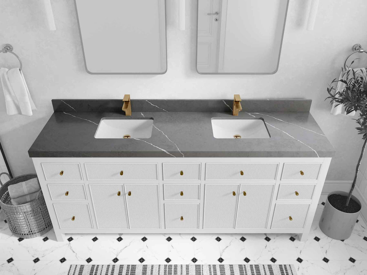 Sonoma 80 in. W x 22 in. D Double Sink Bathroom Vanity - Willow Bath and Vanity