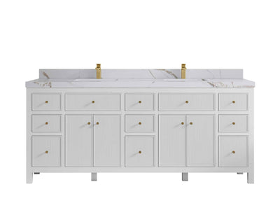 Sonoma 80 in. W x 22 in. D Double Sink Bathroom Vanity - Willow Bath and Vanity