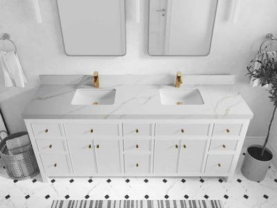 Sonoma 80 in. W x 22 in. D Double Sink Bathroom Vanity - Willow Bath and Vanity