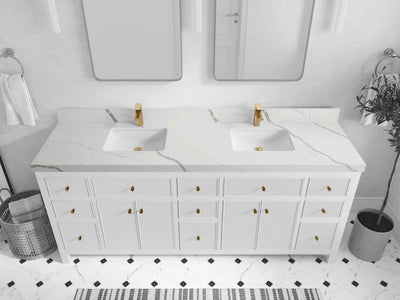 Sonoma 80 in. W x 22 in. D Double Sink Bathroom Vanity - Willow Bath and Vanity