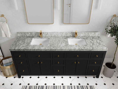 Sonoma 80 in. W x 22 in. D Double Sink Bathroom Vanity - Willow Bath and Vanity