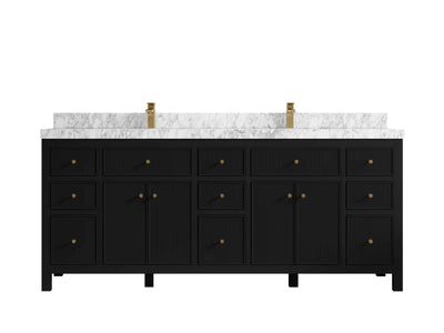 Sonoma 80 in. W x 22 in. D Double Sink Bathroom Vanity - Willow Bath and Vanity