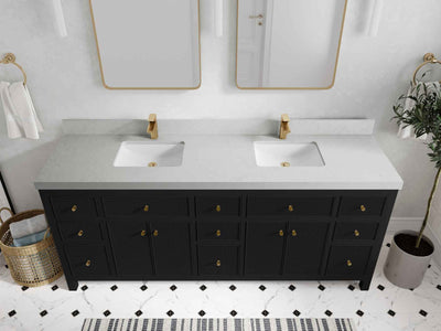 Sonoma 80 in. W x 22 in. D Double Sink Bathroom Vanity - Willow Bath and Vanity