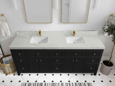 Sonoma 80 in. W x 22 in. D Double Sink Bathroom Vanity - Willow Bath and Vanity