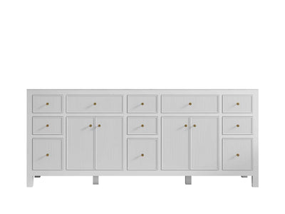 Sonoma 80 in. W x 22 in. D Double Sink Bathroom Vanity - Willow Bath and Vanity