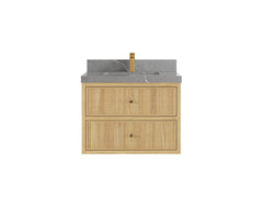 Sonoma Floating Teak 30 in. W x 22 in. D Single Sink Bathroom Vanity - photo 18