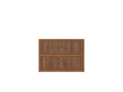 Sonoma Floating Teak 30 in. W x 22 in. D Single Sink Bathroom Vanity - Willow Bath and Vanity