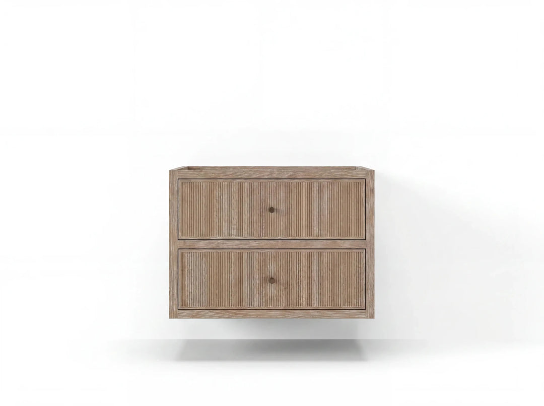 Sonoma Floating Teak 30 in. W x 22 in. D Single Sink Bathroom Vanity | 
              
                Light Gray Washed
                
                  
             - SON_TK_FLT_LGW_CA_BK_30 - photo №36