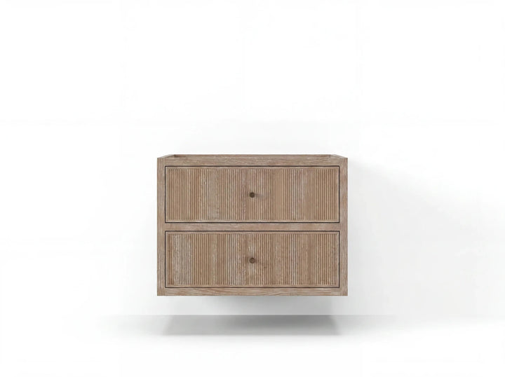 Sonoma Floating Teak 30 in. W x 22 in. D Single Sink Bathroom Vanity - photo 36