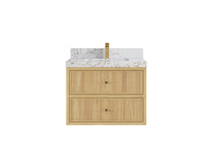 Sonoma Floating Teak 30 in. W x 22 in. D Single Sink Bathroom Vanity - photo 20