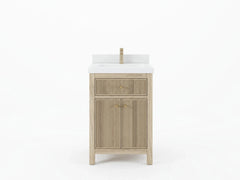 Sonoma Nordic White Oak 24 in. W x 22 in. D Single Sink Bathroom Vanity - photo 1