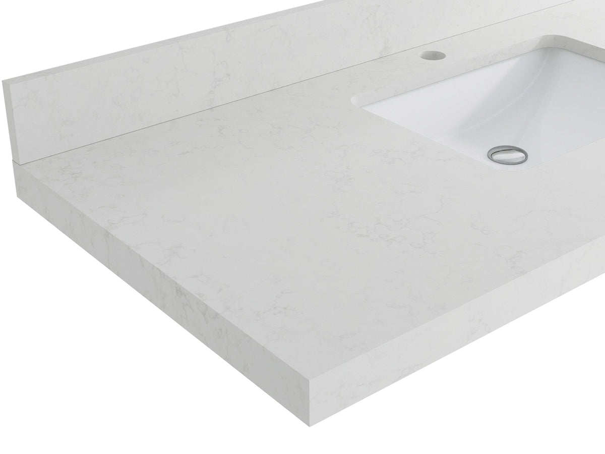 Sonoma Reeded Floating Teak 72 in. W x 22 in. D Double Sink Bathroom Vanity - Willow Bath and Vanity
