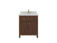 Sonoma Teak Wood 30 in. W x 22 in. D Single Sink Bathroom Vanity - photo 1