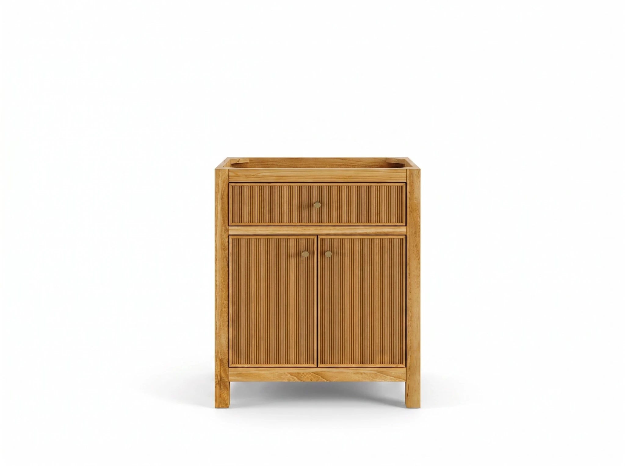 Sonoma Teak Wood 30 in. W x 22 in. D Single Sink Bathroom Vanity - Willow Bath and Vanity