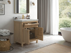 Sonoma Teak Wood 30 in. W x 22 in. D Single Sink Bathroom Vanity - photo 3