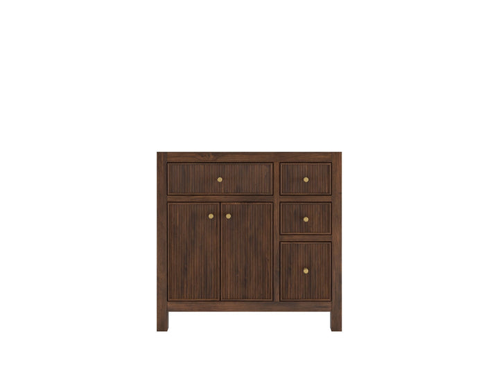 Sonoma Teak Wood 36 in. W x 22 in. D Center Sink Bathroom Vanity - photo 30