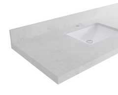 Sonoma 84 in W x 22 in D Free Standing Reeded Double Sink Bathroom Vanity - photo 31