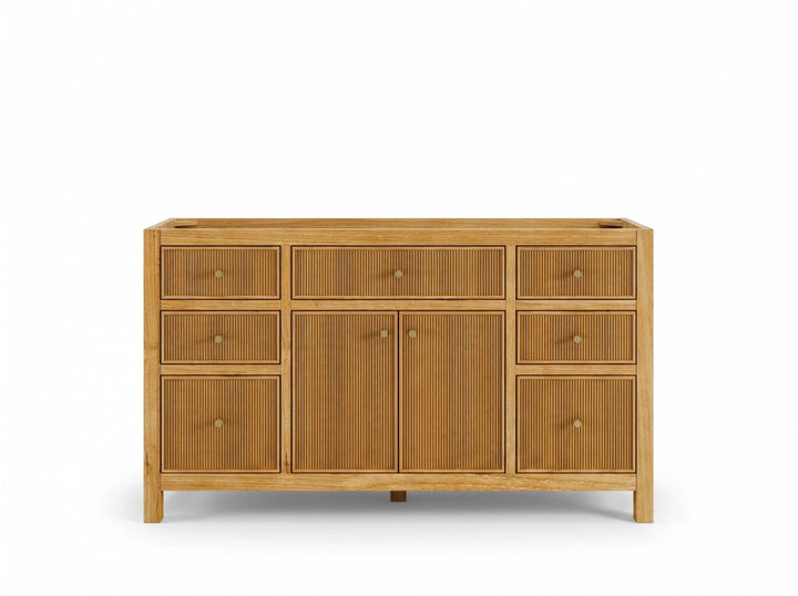 Sonoma Teak Wood 60 in. W x 22 in. D Single Sink Bathroom Vanity - photo 8