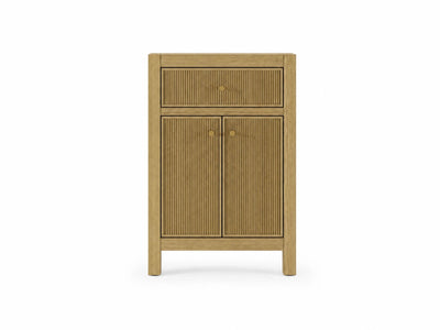 Sonoma White Oak 24-inch bathroom vanity cabinet in White Oak