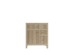 Sonoma White Oak 30 in. W x 22 in. D Single Sink Reeded Bathroom Vanity - photo 29