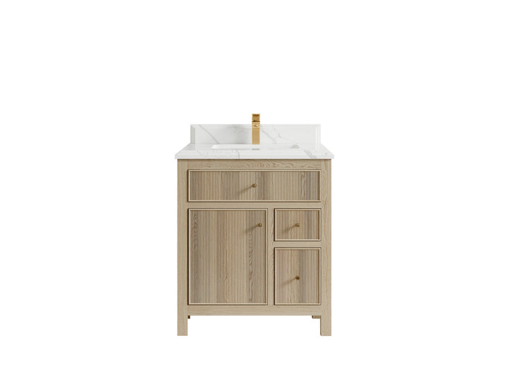 Sonoma White Oak 30 in. W x 22 in. D Single Sink Bathroom Vanity - photo 19