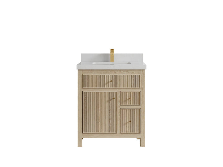 Sonoma White Oak 30 in. W x 22 in. D Single Sink Bathroom Vanity - photo 18