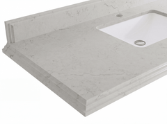 Sonoma White Oak 30 in. W x 22 in. D Single Sink Reeded Bathroom Vanity - photo 33