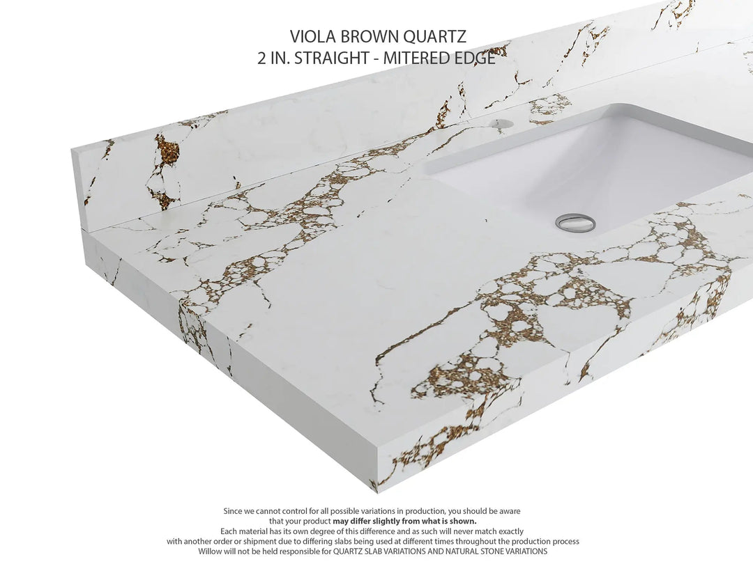 Sonoma White Oak 42 in. W x 22 in. D Single Sink Bathroom Vanity - Willow Bath and Vanity