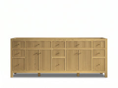 Sonoma White Oak 84 in. W x 22 in. D Double Sink Bathroom Vanity - photo 3
