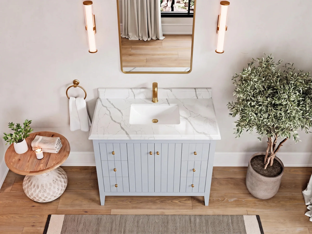 Atlanta 42 in. W x 22 in. D Single Sink Bathroom Vanity