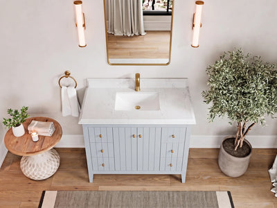 Atlanta 42 in. W x 22 in. D Single Sink Bathroom Vanity