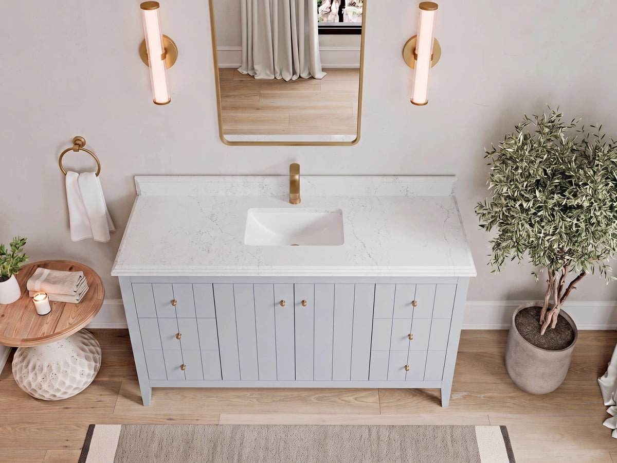 Atlanta 60 in. W x 22 in. D Single Sink Bathroom Vanity