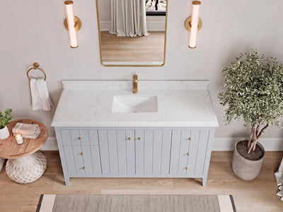 Atlanta 60 in. W x 22 in. D Single Sink Bathroom Vanity