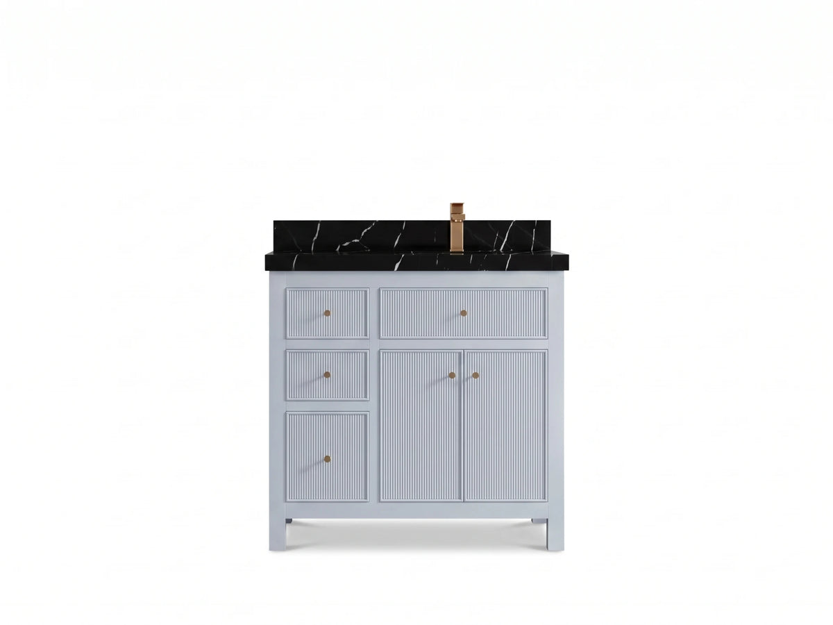 Sonoma 36 in. W x 22 in. D Right Offset Sink Bathroom Vanity