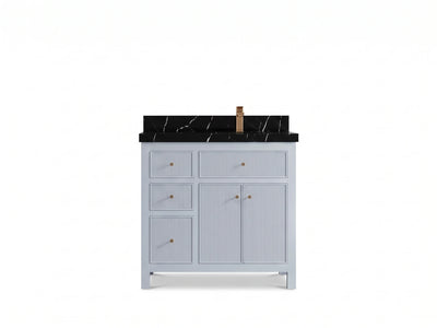Sonoma 36 in. W x 22 in. D Right Offset Sink Bathroom Vanity